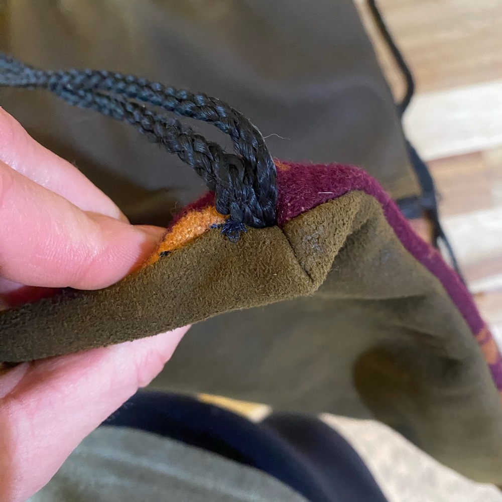 Pendleton Brown And Multicolor Drawstring Bag - image 5